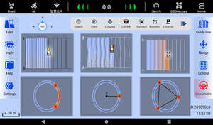 Sistema de Piloto Automático para Tractor Agrícola, Control de Guiado GPS RTK con Caja de Cambios de Motor y Precisión de 2.5 cm para Uso Agrícola - Product Image 3