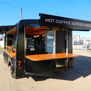 Remolque de Comida Móvil Totalmente Equipado para Catering, con Cocina Tipo Caja, para Hot Dogs y Pizza, de Acero Inoxidable, con Barra de Remolque, para Venta en la Calle - Product Image 5
