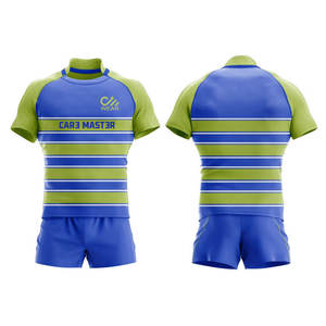 Venta al por mayor mejor conjunto de uniformes de rugby cómodo transpirable de secado rápido sublimado uniforme de rugby con logotipo personalizado y diseño - Product Image 4