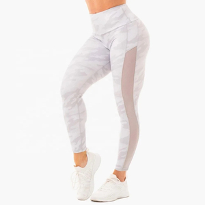Leggings para Mujer al por Mayor, Colores Personalizados, Cintura Alta, Suaves, Ajustados, para Fitness, Spandex y Poliéster Personalizados, Transpirables, Antibacterianos - Product Image 1