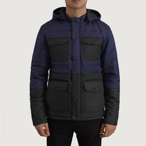 เสื้อแจ็กเก็ตแบบขนเป็ดให้ความอบอุ่นใส่ได้ทั้งชายและหญิงเสื้อโค้ทกันหนาวบุนวมโลโก้ตามสั่ง - Product Image 4