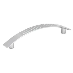 Hermex Contempo linea 96mm scatola 12 maniglie in nichel per armadio armadio cassetto cucina cassettone camera da letto ingresso bagno uso esterno - Product Image 1