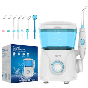 <span class=keywords><strong>Irrigador</strong></span> Bucal Eléctrico Profesional de 600 ml de Capacidad, Diseño a Prueba de Fugas, <span class=keywords><strong>Silencioso</strong></span>, para Viajes y Uso Doméstico - Product Image 1
