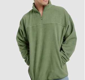 Sweat-shirt à fermeture éclair vintage pour homme, veste zippée à manches longues, pull d'entraînement athlétique décontracté, vêtements de sport en polaire XS pour l'hiver - Product Image 5