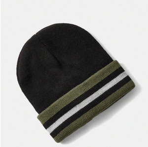 Vente chaude Top Usine Porter 100% Coton Polyester Tricoté jacquard Hommes Bonnet OEM Personnalisé Imperméable Bonnet D'hiver - Product Image 4