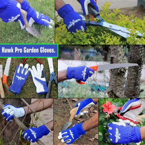 ถุงมือหนังวัวสำหรับสวนที่ดีที่สุดสำหรับผู้ชายและผู้หญิงมีหนามทนทานและอ่อนโยนต่อผิวสวมใส่สบายเหมาะสำหรับโครงการผลิตแบบทำด้วยตัวเอง - Product Image 5