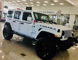 2018 JEEP Wrangler Sahara Sport 4x4ใช้ไฟด้านซ้ายภายในเครื่องยนต์เทอร์โบ AWD SUV 8L หนังอะลูมิเนียมอัลลอยด์แบบพาโนรามา R19 - Product Image 5