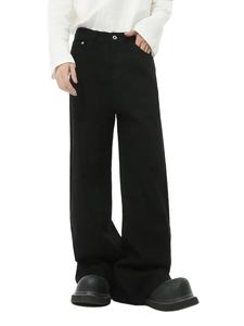 Jeans personalizados de cintura alta, lavado ácido, multicolor, de pierna ancha, estilo baggy, de la mejor calidad, en oferta a bajo precio. - Product Image 3