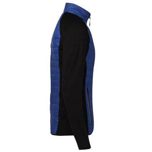 Veste matelassée à capuche pour homme haute performance, imperméable, respirante, tissu extensible, vêtements d'équitation, prix de gros - Product Image 3