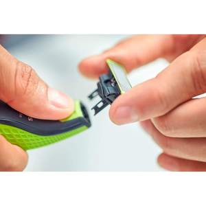 Tondeuse à cheveux électrique professionnelle, 3 guides de coupe, lames en acier inoxydable et en céramique, alimentation par batterie USB, IPX7, lavable, usage domestique, US - Product Image 4