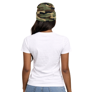 Gorro de Punto Camo Legacy, Hermandad Griega, Color Rosa y Verde, para Mujer, Invierno, Ropa de Hermandad Universitaria - Product Image 2