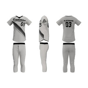 Maillots de baseball personnalisés les plus vendus pour hommes, pantalons, vêtements de sport respirants, créez votre propre style pour le baseball et le softball - Product Image 1