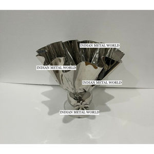 Cuenco de Metal Chapado en plata de Calidad exclusiva, venta al por mayor, Decoración de mesa, cuenco de Chocolate, dulces, cuenco para servir para fiestas de boda - Product Image 4