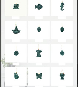 เครื่องประดับรูปมือฮัมซาสีน้ำเงิน แบรนด์ DAFNI ทำด้วยมือ วัสดุพลาสติก ของขวัญตกแต่งสวยงาม สไตล์ยอดนิยม งานปักประณีต ของขวัญวันแม่ อิสตันบูล - Product Image 3