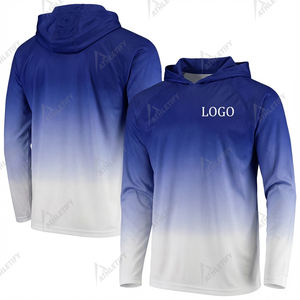 Sweat à capuche de pêche personnalisé UPF 50 pour hommes, respirant, manches longues, léger, pour usage extérieur, avec logo, protection UV, qualité durable - Product Image 1