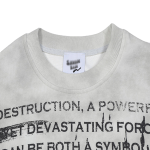 Dtg เสื้อสเวตเตอร์ซักลายกรดสำหรับผู้ชายเสื้อสเวตเตอร์ลำลองแนววินเทจเรชั่นใหม่ - Product Image 3