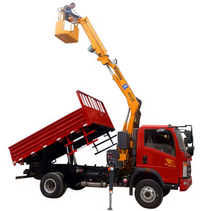 Grúa Articulada Hidráulica de 3 Toneladas Montada en Camión, Equipo de Elevación para Construcción - Product Image 6