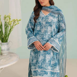 Vêtements de cérémonie, shalwar kameez pakistanais de luxe, shalwar kameez pakistanais prêt à porter, robe décontractée - Product Image 4