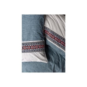 Cotton Box Folk Ark Luxury Duvet Cover <b>Set</b> Polka Dot Grey Satin King Twin Sizes 4 Piece <b>Set</b> with Soft <b>Comforter</b> for Home Bedding - Product Image 2