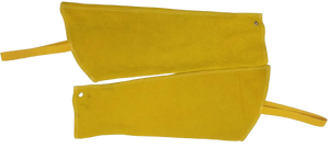 Manches de bras de soudage en cuir fendu de vache de haute qualité - Product Image 5