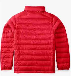 เสื้อแจ็คเก็ตพัฟเฟอร์แบบนุ่มคุณภาพสูงสำหรับผู้ชาย สไตล์ลำลองสำหรับฤดูหนาว กิจกรรมกลางแจ้ง แคมป์ปิ้ง คอตั้ง ราคาขายส่ง - Product Image 3