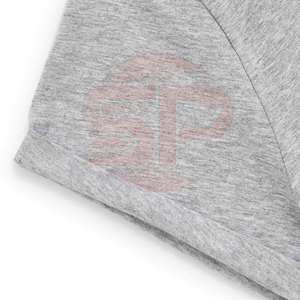 Camiseta ligera hecha a medida de manga corta para mujer Camiseta corta con cuello redondo de color sólido a precio razonable - Product Image 4