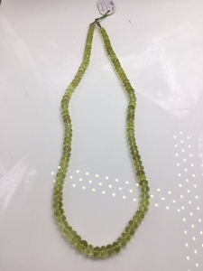 Perles de quartz citron naturel facettées pour la fabrication de bijoux fins, collier en pierres précieuses - Product Image 6