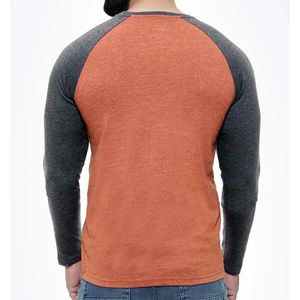 T-shirts à manches longues à prix bas, très demandés, 100 % coton, tissu peigné, motif lettres, anti-boulochage, séchage rapide - Product Image 2