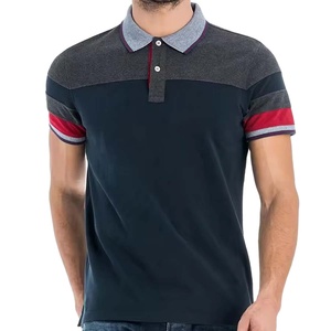 Polo T-shirts de mode imprimés à prix de gros, uniformes à manches courtes, broderie de logo personnalisé, polos pour hommes 2027 - Product Image 1