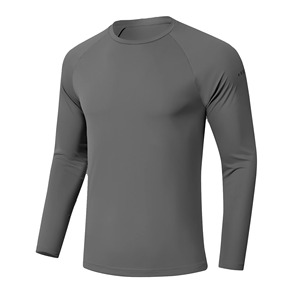 Nueva Camiseta básica de moda para hombre, jersey de cuello alto de poliéster ajustado, suéter de cuello alto, camisetas para hombre, camiseta de primavera y otoño - Product Image 3