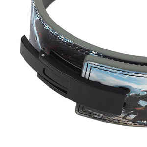 Ceinture de musculation en cuir de qualité supérieure avec boucle à levier imprimée d'anime, design personnalisé, pour hommes - Product Image 6