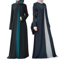 Vêtements islamiques turcs respirants, nouveau design du Moyen-Orient, kimono de Dubaï, abaya, vêtements modestes pour femmes musulmanes, vêtements traditionnels pour femmes