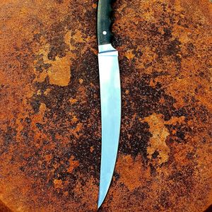 Cuchillo De Filete de acero inoxidable superventas de alta calidad hecho a mano personalizado cuchillo de pesca con cubierta de cuero - Product Image 5