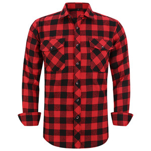 Chemise pour homme sur mesure à manches longues avec impression numérique de logo, 100% coton, vente en gros, respirante, séchage rapide, streetwear, chemises pour homme - Product Image 2
