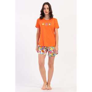 Veste ovale à manches courtes et col rond pour femme - Product Image 4