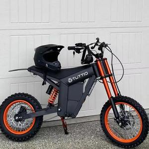 Tuttio Soleil01 Bici Elettrica da Fuoristrada con Pneumatici Fat da 14/12 Pollici, Motore Brushless 2000W 48V, 80km/h, DIY Industriale OEM, 3 Anni di Garanzia, E-bike USA - Product Image 3