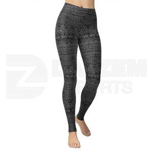 Leggings doux faits sur commande de forme physique de gymnase de yoga pour des femmes - Product Image 3