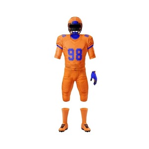 Juego de uniformes de fútbol americano por sublimación, camiseta personalizada para hombre, ropa deportiva suave transpirable de fábrica, fabricación OEM Odm - Product Image 6