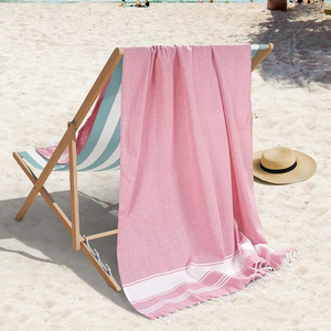 Serviette de plage 100% coton de haute qualité pour piscine ou bain, emballage personnalisé pour usage domestique ou hôtelier, vente en gros - Product Image 5
