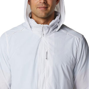 Veste coupe-vent de couleur unie à col à capuche et à conception personnalisée de haute qualité Veste coupe-vent pour l'hiver - Product Image 5