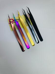 แหนบขนตาแบบแยกขนตาออกใหม่อุปกรณ์แต่งขนตาแบบเหล็กอย่างยั่งยืนติดโลโก้ส่วนตัว - Product Image 5