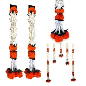 Guirnaldas de jazmín decoración de pared colgante de pared hecho a mano Boho Chic Floral arte de pared diseño inspirado en la naturaleza decoración del hogar bohemio - Product Image 2