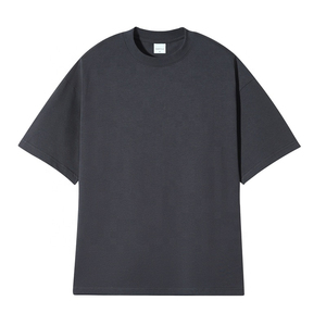 คุณภาพสูง Boxy Cropped เสื้อยืดขนาดใหญ่เปล่าเสื้อทีที่กําหนดเองผ้าฝ้าย 100% เสื้อยืดพิมพ์ลายที่กําหนดเองเสื้อผ้าฤดูร้อนของผู้ชาย - Product Image 5
