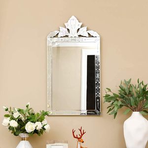 Handmade Magic Wall Mounted <b>Squared</b> <b>Mirror</b>, Venetian <b>Mirror</b> Decor for the Living Room, Bathroom, Bedroom - Product Image 3