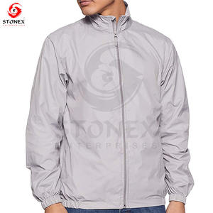 เสื้อแจ็คเก็ตผ้านิ่มสำหรับผู้ชายเสื้อคอโอสีล้วนทำจากวัสดุที่ดีที่สุดออกแบบได้ตามต้องการสำหรับฤดูหนาว - Product Image 3