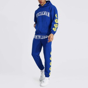 Hommes 100% Polyester Survêtement Élastique Cordon À Capuche Pantalon De Survêtement Solide Jogging Fitness Casual Wear Casual Running Pantalon De Survêtement - Product Image 1