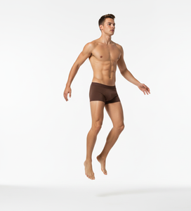 Slips en coton pour homme Raw Earth Brown, tissu extensible naturel et respirant, conçu pour un port quotidien décontracté - Product Image 2