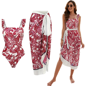 Costume da bagno con stampa libellula e lattuga - Product Image 4