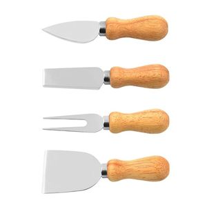 Juego de Cuchillos para Queso con Mango de Madera de Acacia Personalizable de Alta Calidad, Tablas de Cortar de Madera, Utensilios de Cocina Naturales, Producto en Oferta - Product Image 4