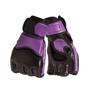 Venta caliente Guantes MMA de alta calidad al por mayor MMA Boxeo Entrenamiento MMA Guantes Sparring Medio dedo - Product Image 6